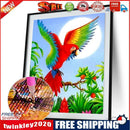 Flower Parrot Diamond DIY Painting Embroidery Cross Stitch Home Decor