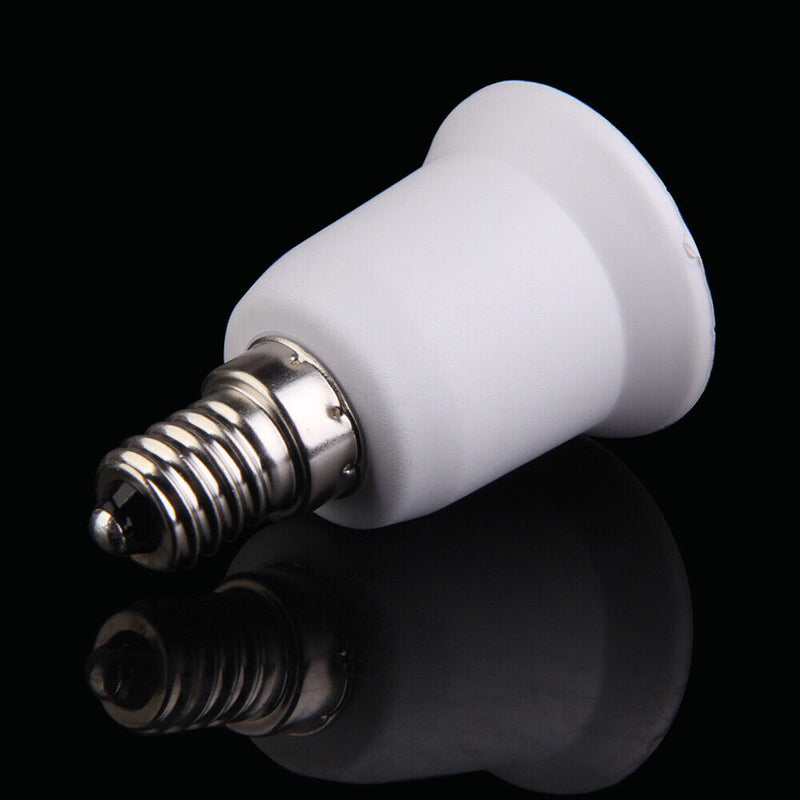 E14 to E27 LED Halogen Light Base Lamp Bulbs Socket Adapter Converter Newly