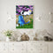 Oil Paint By Numbers Blue Cat Coloring Picture Digital Drawing