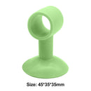 2pcs Anti-collision Doorknob Wall Crash Pad Door Handle Silencer (Green)