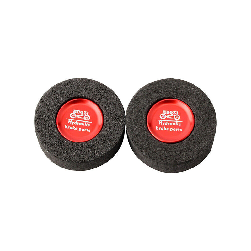 MUQZI 2x MTB Road Bike Hydraulic Brake Caliper Piston Repair Parts (Red) Newly