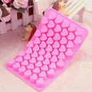 55 Heart Silicone Cake Chocolate Cookies Baking Mould ice Mold Dlqq Soap A3Q8