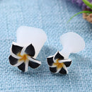 8pcs/set Silicone Toe Separator Salon Polish Manicure Pedicure Tool(Black)