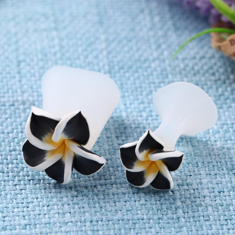 8pcs/set Silicone Toe Separator Salon Polish Manicure Pedicure Tool(Black)