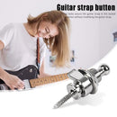 Anti-slip Bass Guitar Belt Locks Nails Electric Guitar Strap Lock Button