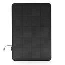10W Solar Cells Charger 5V Portable Monocrystalline Solar Panels 3x (Black)