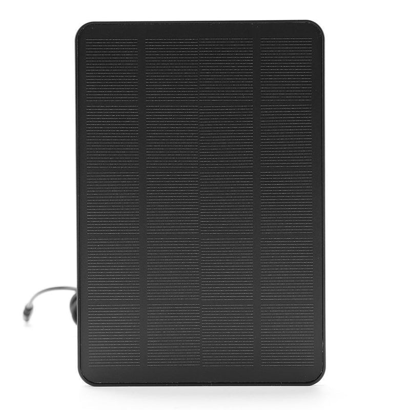10W Solar Cells Charger 5V Portable Monocrystalline Solar Panels 3x (Black)