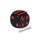 20PCs/set 16MM 6 Sided Board Game Gift Dice Entertainment Acrylic Dices