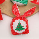 Claus Gifts Box Candy Treat Bag Biscuit Bags Merry Christmas Xmas Candy Bags