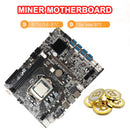 B75USB-BTC ETH BTC Mining Motherboard for LGA 1155 HDMI-Compatible+VGA Motherboard