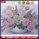 5D DIY Special Shaped Diamond Painting Flower Embroidery Craft Kit Bedroom De