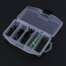 Fishing Box Compartment Double Sided Visible Plastic Glass Fishing Bait Box
