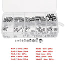 Set Screws 200 Piece Stainless Steel Allen Head Inner Hex Threaded Screws Sortime