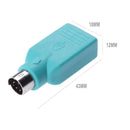 Male for PS2 to USB Female Adapter Converter Keyboard Mouse Mice Connector