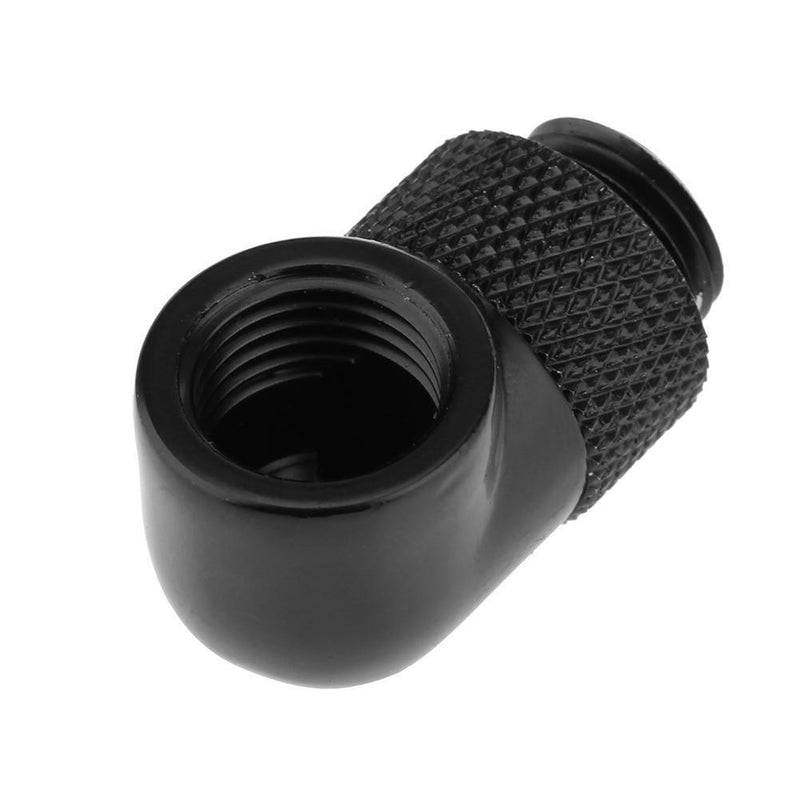 G1/4 Inner Thread 90 Degree Rotating Water Cooling Tube Adapter Connector