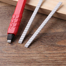 5pcs Solid Carpenter Pencil Refill Measuring Mark Pen Replacement (White) Newly