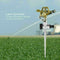 Water Sprinkler Garden Lawn Impulse Metal Spike Grass Hose 360 Degrees K1F9