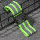 Wristband Bicycle Bind Strap Cycling Reflective Strips Warning Armband