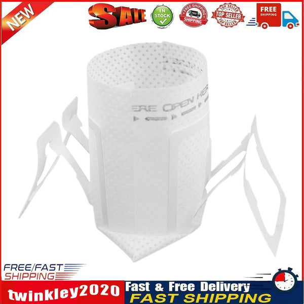 50pcs Drip Coffee Filter Bag Portable Hanging Ear Coffee Tea Filters Paper Newly
