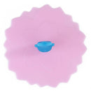 Silicone Heat-resistant Dust-proof Sealed Cup Lid Food Wrap Cover (Dolphin)
