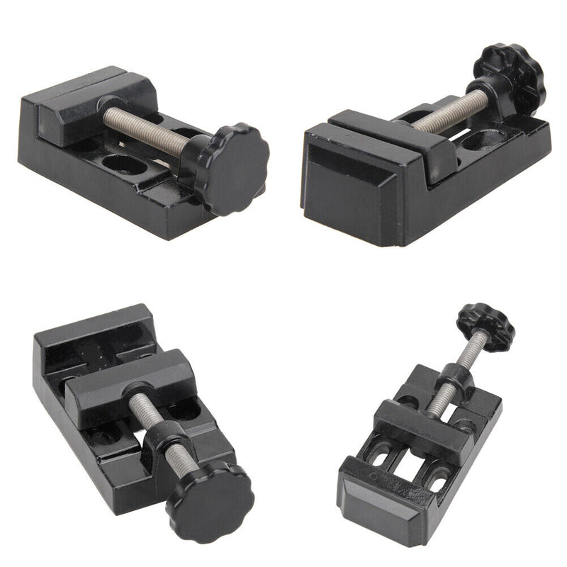 Mini Aluminum Alloy Table Vise Metal Clamp Locksmith Clip DIY Toys Parts Newly
