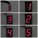 Universal Motorcycle LED Digital Gear Indicator Display Shift Lever Sensor Newly