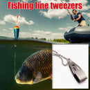 Steel Fishing Pliers Scissor Fish Line Tongs Cutter Remover Fishing Tackle To
