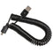Spiral Coiled USB 2.0 A Male to Micro USB B 5Pin Adaptor Spring Cable