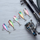 5pcs Fishing Lure Wobblers 4cm 3.5g Floating Crankbait Artificial Hard Bait Carp