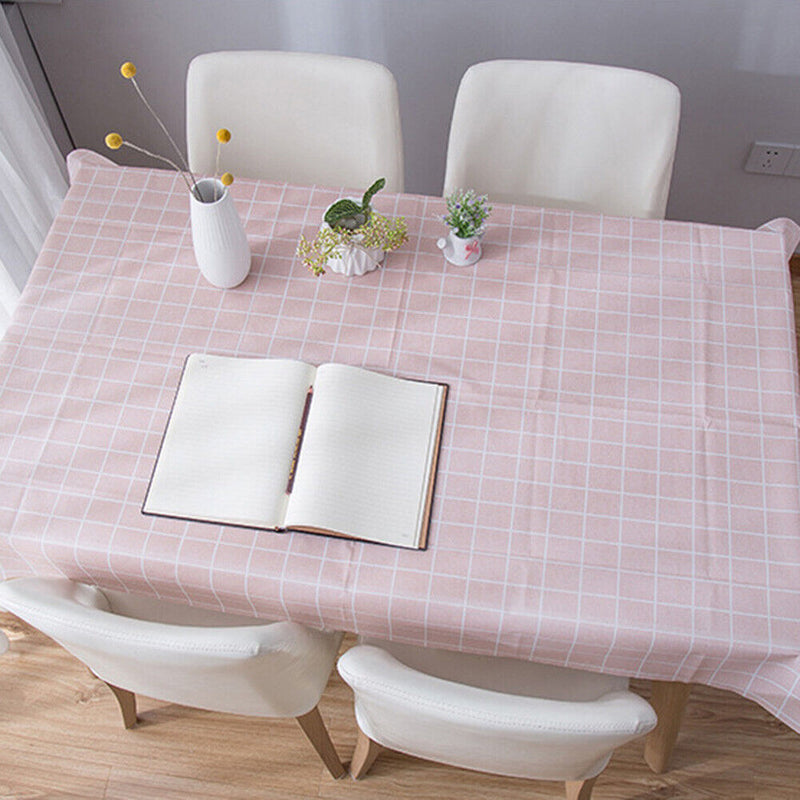 Nordic Table Cloth Waterproof Oil-proof Desk Cover Picnic Mat Home Kitchen De