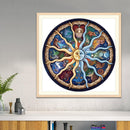 5D DIY Full Drill Diamond Painting Round Geometry Cross Stitch Embroidery Newly
