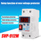 220V 40A Adjustable Reconnect Over Under Voltage Protector Relay ON/OFF Rocker