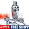 5Pcs Stainless Steel Cocktail Shaker Mixer Drink Bartender Kit Bars Set Too
