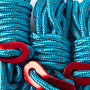 4pcs 4mm Tent Wind Rope Cord Tensioner Outdoor Camping Reflective Lanyard R