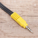 Male to Female Audio Video 3.5mm Jack to 3 RCA Adapter Wire AV Cord Audio Cable