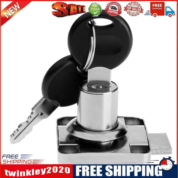 Steel Zinc Alloy 136C Drawer Lock Desk Furniture Cabinet Locker with 2 Keys