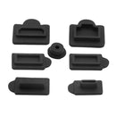 7pcs/Set For Sony PS5 Gaming Console Dust Plugs Anti-Dust Cap Dustproof Cover