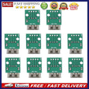 10pcs USB 2.0 Female Socket to DIP 4Pin 2.54mm Adapter for Cellphone Data C