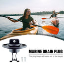 Stainless Steel Marine Boat Garboard Drain Plug Raft Kayak Screw Sealing Pl