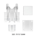 Aquarium Inflow Outflow Hose Tube Fish Tank Fresh Water Pipe Holder (B)