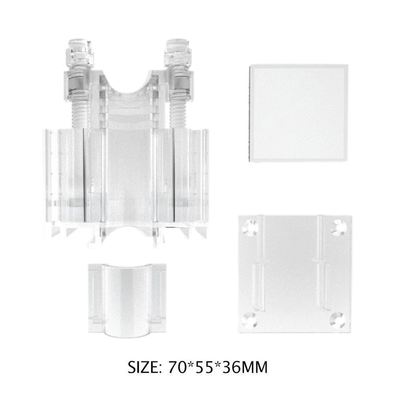 Aquarium Inflow Outflow Hose Tube Fish Tank Fresh Water Pipe Holder (B)