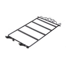 Earrings Necklace Ear Studs Jewelry Display Rack Metal Stand Holder(Black)