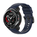 Silicone Watch Band Smart Bracelet Wrist Strap for Honor GS Pro (Blue) Newly