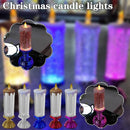 LED Christmas Candle Rechargeable Color Change Waterproof No Candlewax