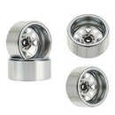 4pcs Beadlock Wheel Rims for 1/10 SCX10 90046 Traxxas TRX4 RC4WD D90 RC Crawl