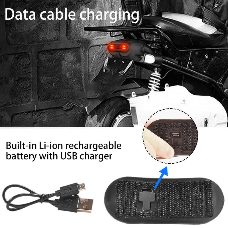 Bike Helmet Light Front Back Rear Bicycle Best USB Cycle Lights Set.