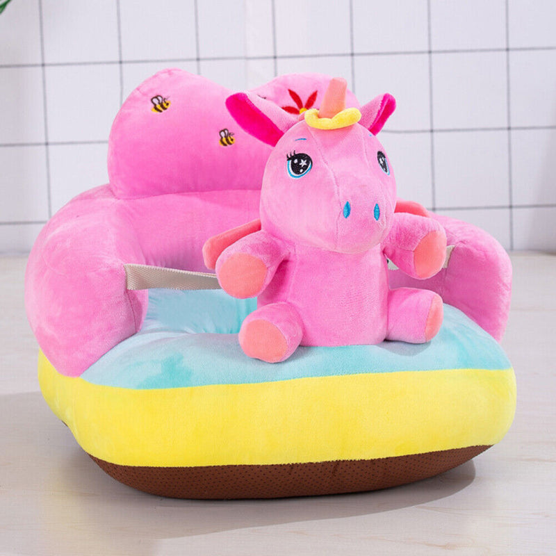 Baby Soft Plush Seat Cute Cartoon Sofa Support Kids Infant Feeding Travel Cha