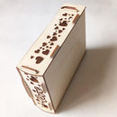 Unique Rustic Sweet Wedding Guest Book Wooden Hearts Drop Box Wedding Decorat