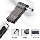 PD 100W Laptop Power Charger Supply Adapter Type-C Female to Male Plug Converter