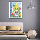 5D Diamond Painting DIY Cartoon Gnome Full Round Drill Mosaic Home Decoration